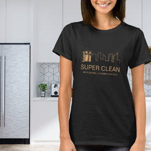 Professional Cleaning House Residential Commercial T-Shirt
