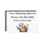 Professional Cleaning Service Mobile Car Magnets