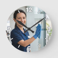 Professional Cleaning Service Window Decor