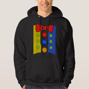 Professional Clown Costume Halloween Clown Hoodie