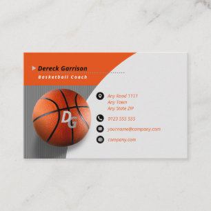Professional Coach   Basketball Master Sport Business Card