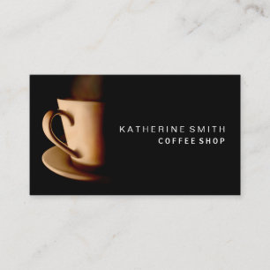 Professional Coffee Business Card