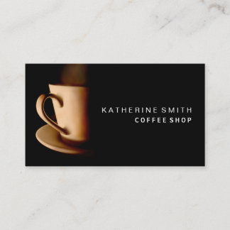 Professional Coffee Business Card