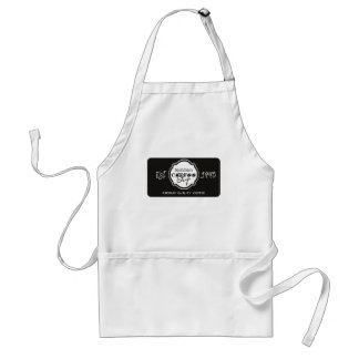 Professional Coffee Shop Personalised Logo Black  Standard Apron