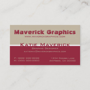 Professional Colour Duos Business Card
