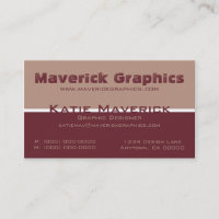 Professional Colour Duos Business Card