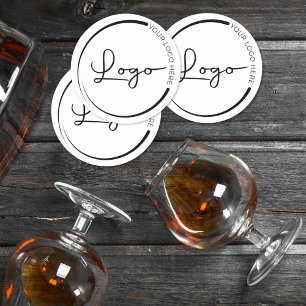 Professional Company Business Logo Promotional Round Paper Coaster