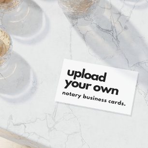 Professional Company Business Template Notary Business Card