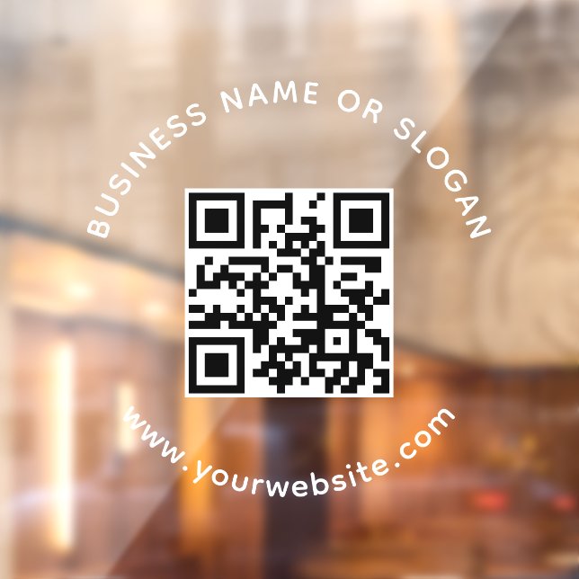 Professional Company QR Code Business Name Slogan (Sheet 2)