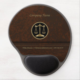 Professional Company Styled   Lawyers Gel Mouse Pad
