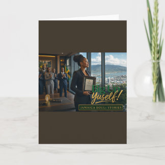 Professional congratulations card