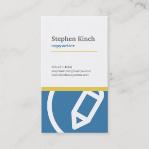 Professional Copywriter Business Card