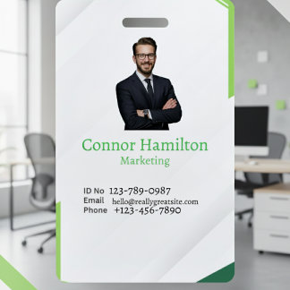“Professional Corporate Badges ID Badge