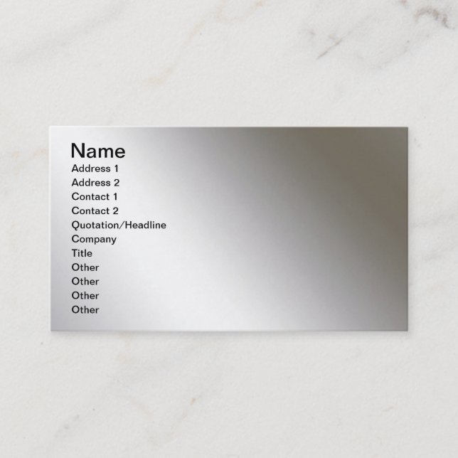 Professional Corporate Business Cards (Front)