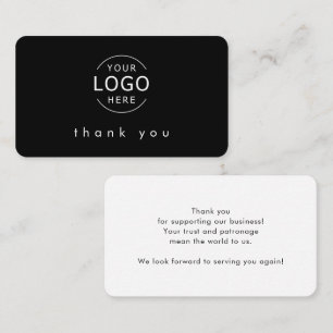 Professional Corporate Business Thank You Card