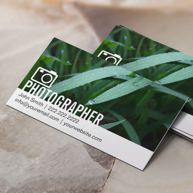 Professional Custom Artwork Photography Business Card (Creator Uploaded)