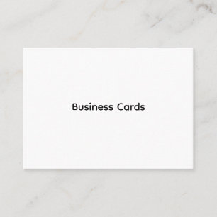 Professional Custom Business Calling Card
