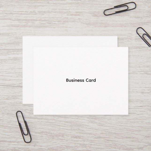 Professional Custom  Business Card (Front/Back In Situ)