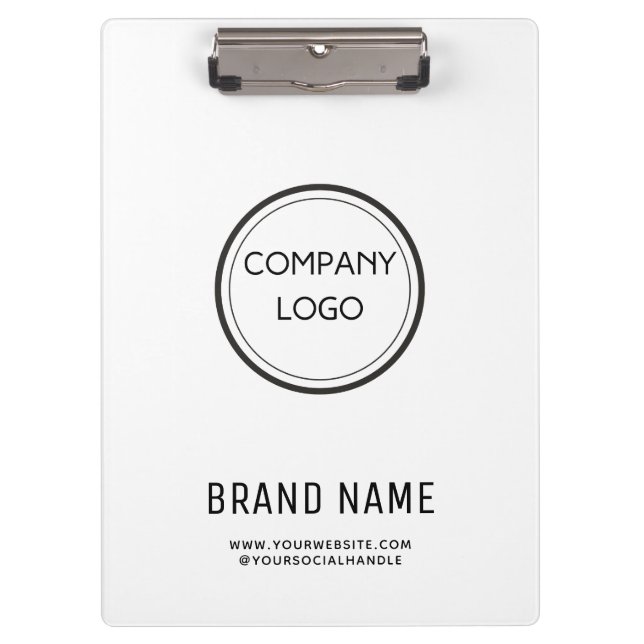 Professional Custom  Business Clipboard (Front)