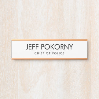 Professional Custom  Business Door Sign