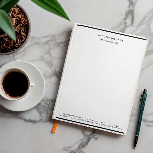 Professional Custom  Business Letterhead (Creator Uploaded)