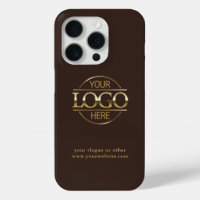 Professional Custom Business Logo | Brown Minimal