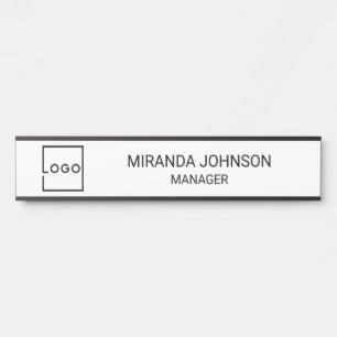 Professional Custom Business Logo Door Sign
