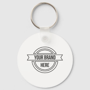 Professional Custom Business Logo Key Ring