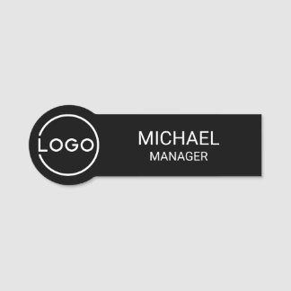Professional Custom Business Logo Name Tag