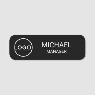 Professional Custom Business Logo Name Tag