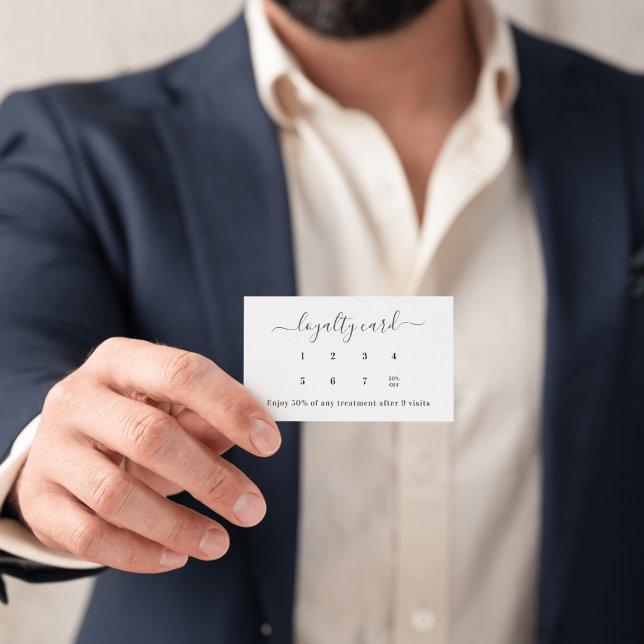 Professional Custom  Business Loyalty Card (Creator Uploaded)