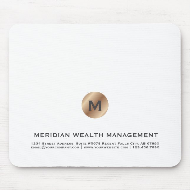 Professional Custom  Business Mouse Pad (Front)