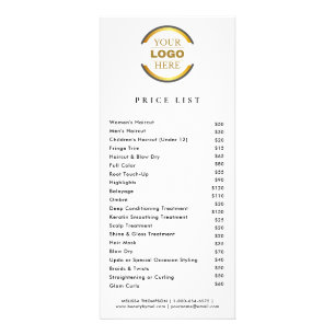 Professional Custom Business Rack Card
