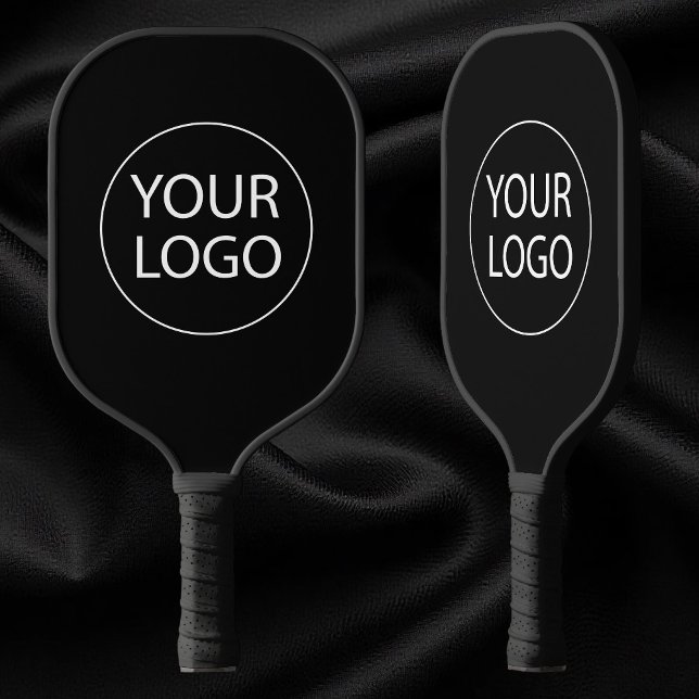 Professional Custom Company Logo Business Black Pickleball Paddle (Creator Uploaded)