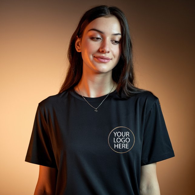 Professional Custom Company Logo Business          T-Shirt (Creator Uploaded)