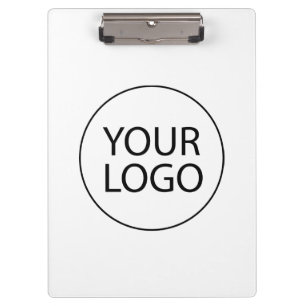 Professional Custom Company Logo Business White Clipboard