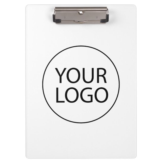 Professional Custom Company Logo Business White Clipboard (Front)