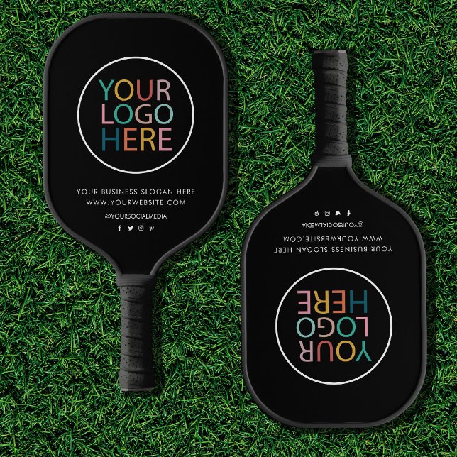 Professional Custom Company Logo Text Business Pickleball Paddle (Creator Uploaded)