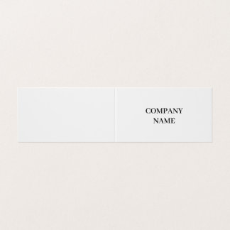 Professional Custom Horizontal Book Fold Folded Business Card