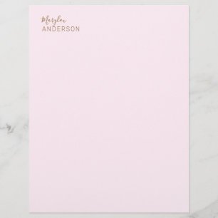 Professional - custom letterhead