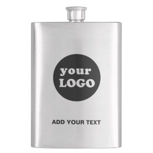 Professional Custom Logo Business Company  Hip Flask