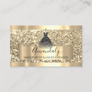 Professional Custom Logo Dress Fashion Stylist  Business Card