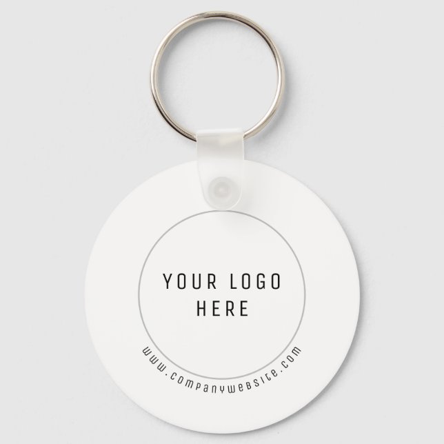 Professional Custom Logo Key Ring (Front)