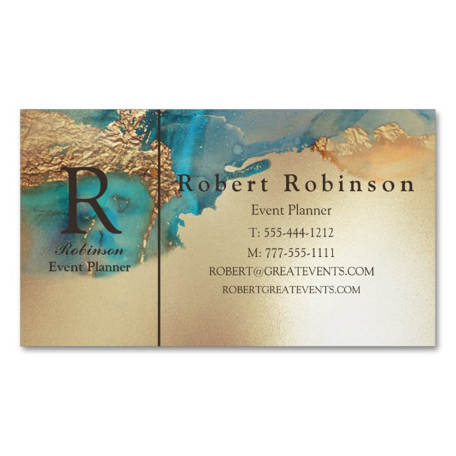 Professional Custom Magnetic Business Card (Front)