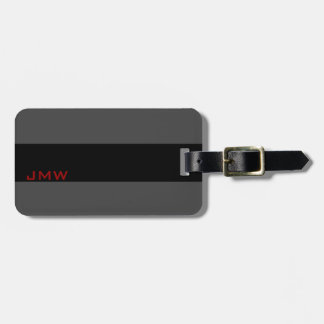 Professional Custom Monogram Travel Bag Tag