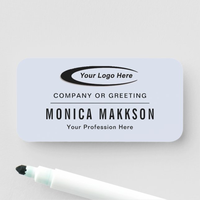 Professional Custom Name Badge (In Situ)