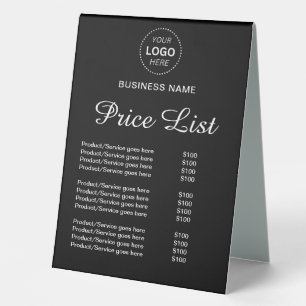 Professional Custom Name Logo Services Price List