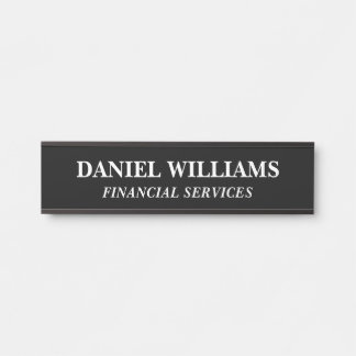 Professional Custom Name Plate Office Door Sign