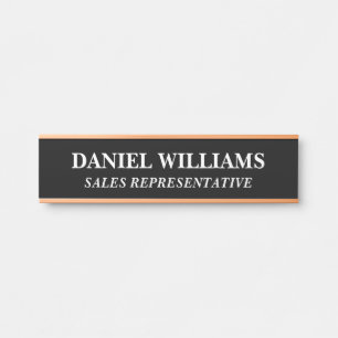 Professional Custom Name Plate Office Door Sign