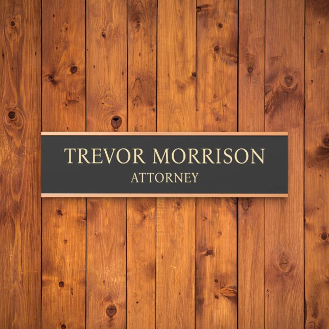 Professional Custom Name Plate Office Door Sign (Creator Uploaded)